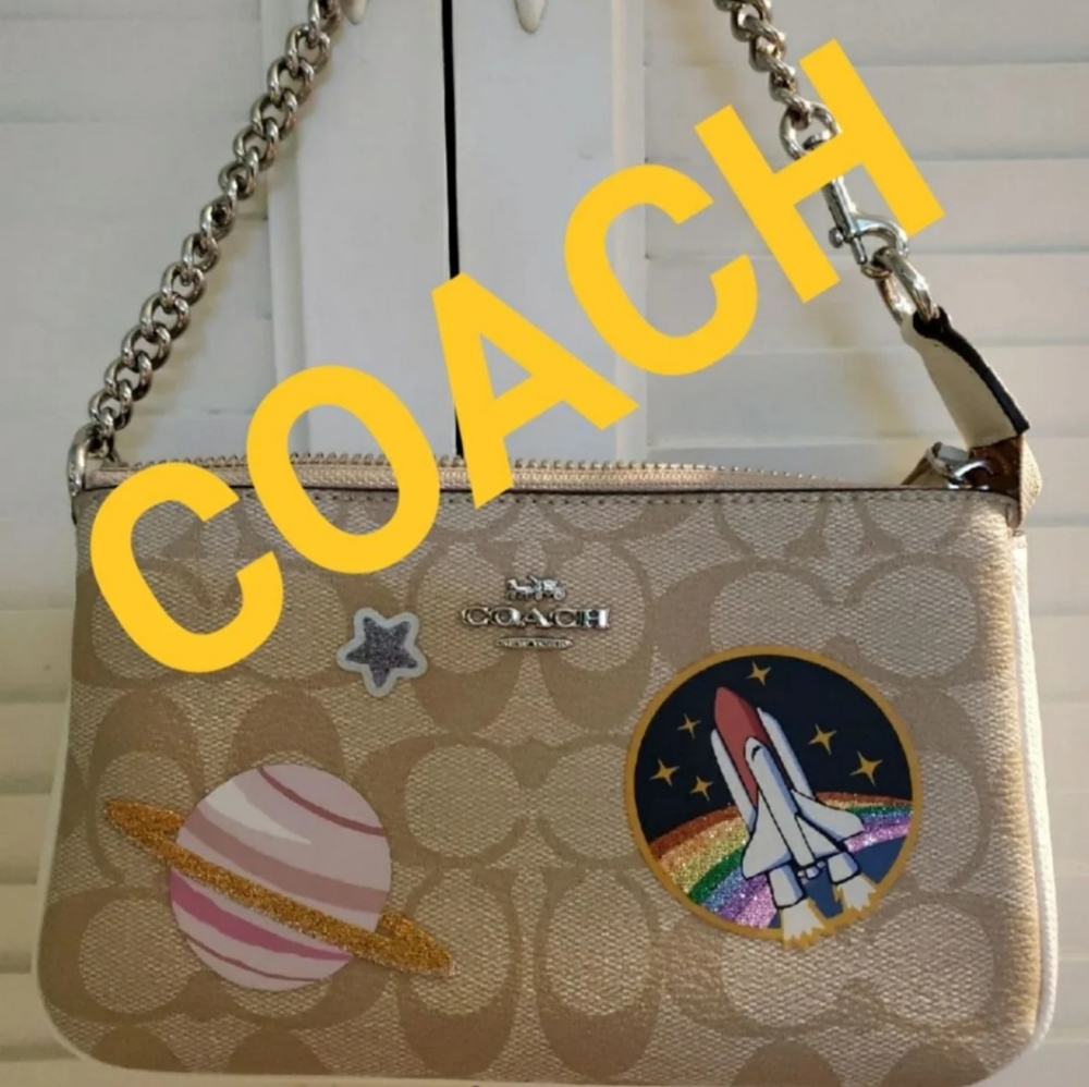 COACH Nasa Space purse